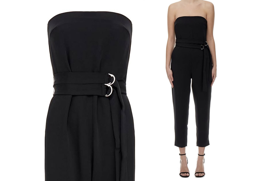 Carlisle Belted Twill Jumpsuit