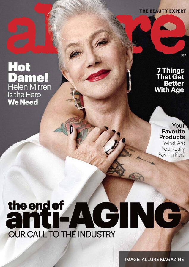 Dame Helen Mirren - Allure Magazine