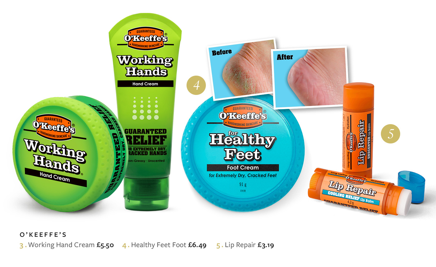 O’Keeffe’s Hardworking Skincare