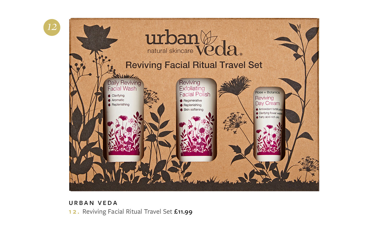 Urban Veda Reviving Facial Ritual Travel Set