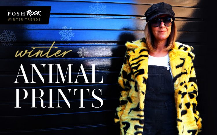 Winter animal prints